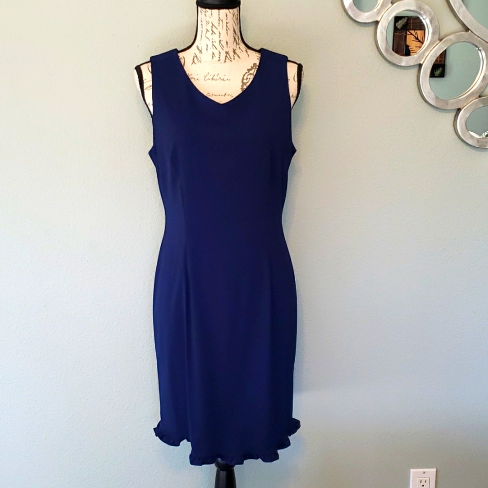 Amanda Smith Navy Blue Dress